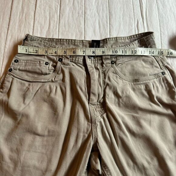 prAna Men's Shorts Size 28 Khaki Gray Organic Cotton Outdoors Breathe Work - Picture 9 of 14